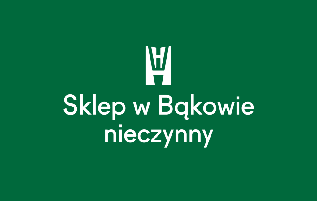 Sklep w Bakowie - nieczynny